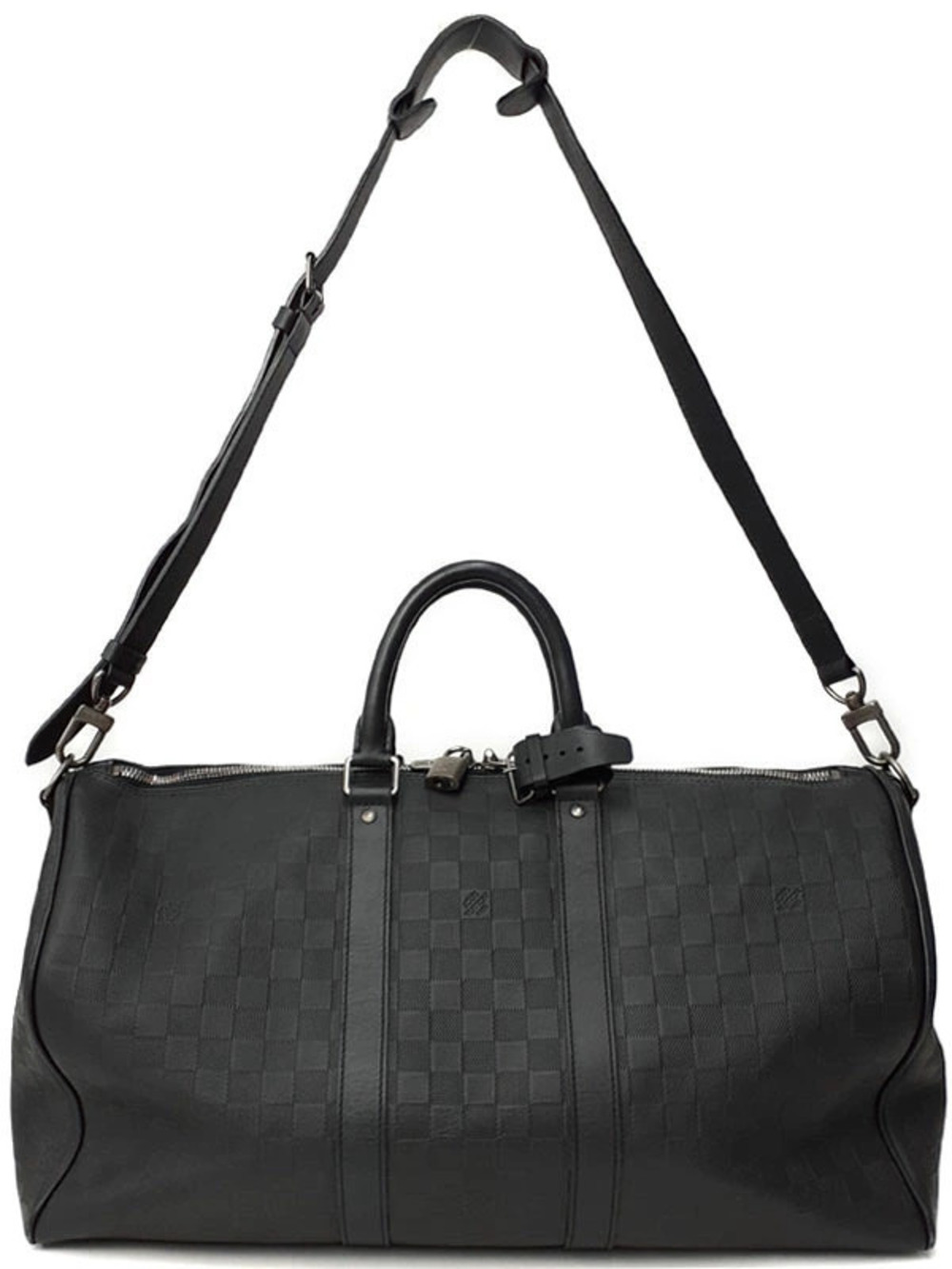 Louis Vuitton Damier Infini Keepall Bandouliere Bag